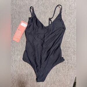 Midori Bikinis Black Mahina One Piece